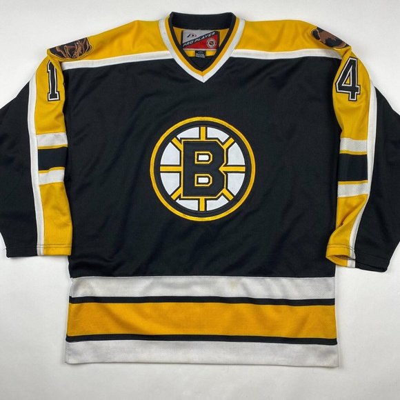 Vintage Sergei Samsonov Boston Bruins Pro Player Jersey Mens Large Hockey NHL - Picture 2 of 11